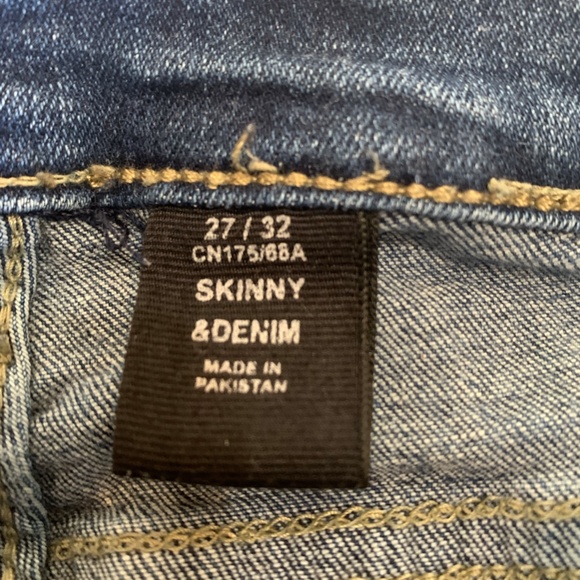 H&M Mens Skinny Denim Jeans 27/32 - Picture 5 of 5